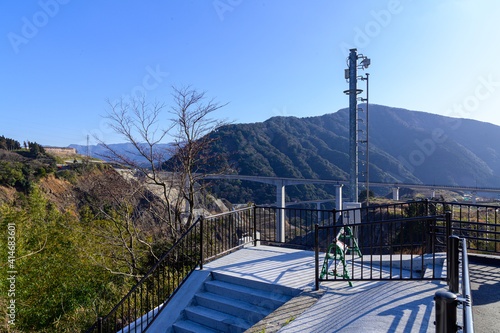 新阿蘇大橋 復興への架け橋 最高に美しい晴天空を背景に新阿蘇大橋風景日本 熊本県阿蘇郡南阿蘇村21年2月撮影new Aso Bridge 新阿蘇大橋 復興への架け橋 最高に美しい晴天空を背景に新阿蘇大橋風景日本 熊本県阿蘇郡南阿蘇村21年2月撮影new Aso Bridge