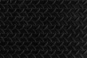 Black Diamond Steel Plate Floor pattern and seamless background