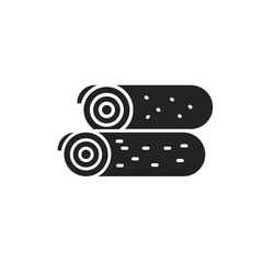 Fruit candy color line icon. Isolated vector element.