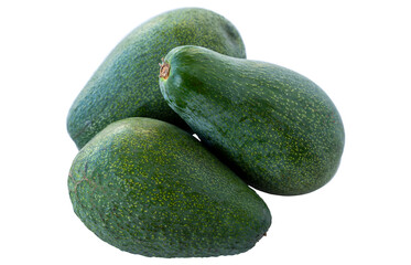 Avocado isolated on white background