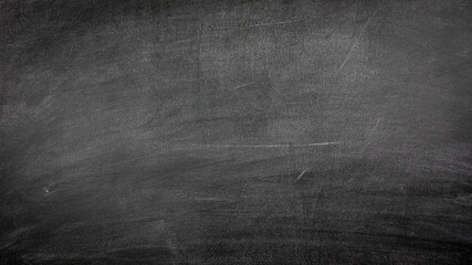 Horizontal chalk board background. Copy space - obrazy, fototapety, plakaty