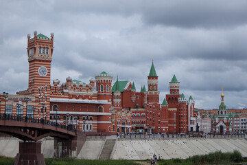 Buildings and architecture of the city . Yoshkar-Ola. Russia