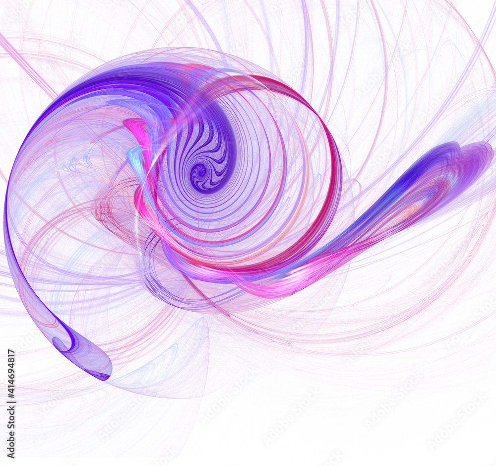 Poster an abstract computer generated modern fractal design. abstract fractal color texture. digital art. a