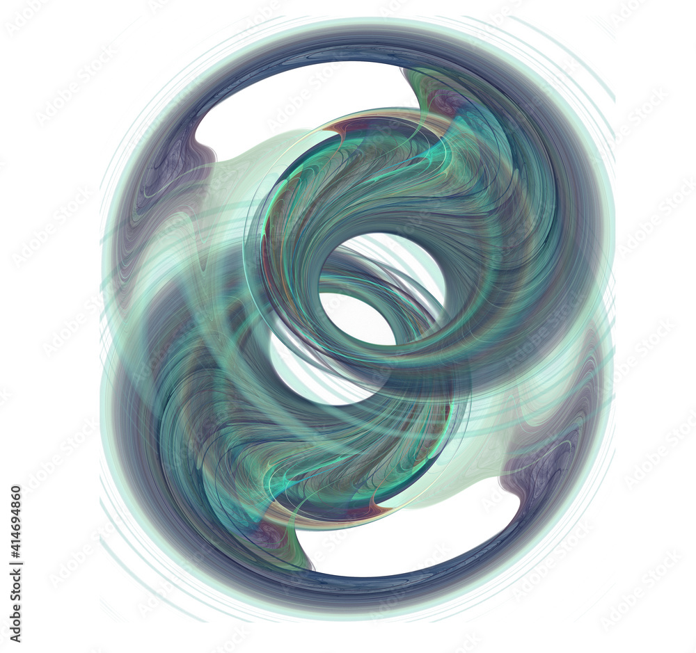 Poster an abstract computer generated modern fractal design. abstract fractal color texture. digital art. a