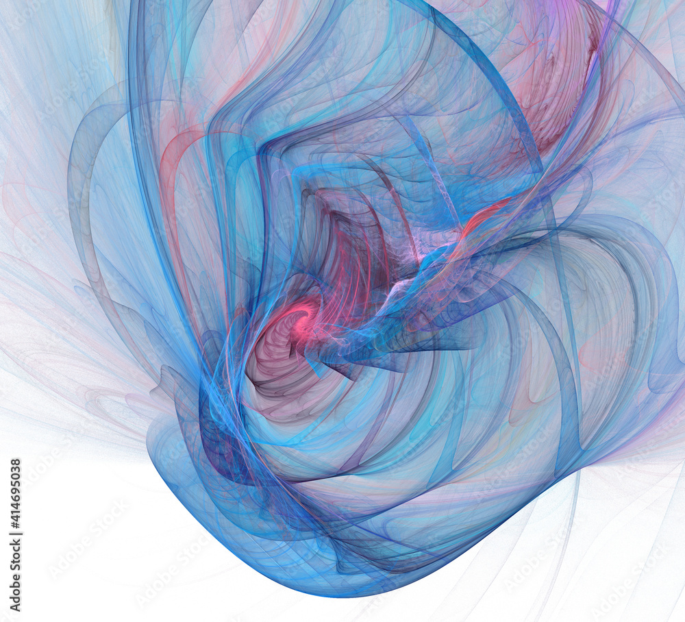 Poster an abstract computer generated modern fractal design. abstract fractal color texture. digital art. a