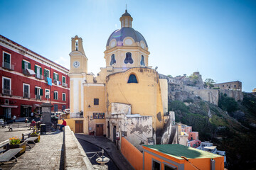Procida, capitale italiana della cultura 2022.
Procida Island, Italian capital of culture 2022.