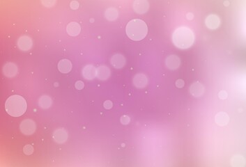Light Pink vector layout in New Year style.