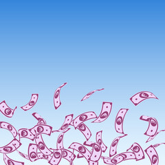 European Union Euro notes falling. Floating EUR bi