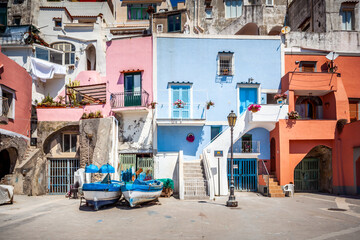 Procida, capitale italiana della cultura 2022.
Procida Island, Italian capital of culture 2022.