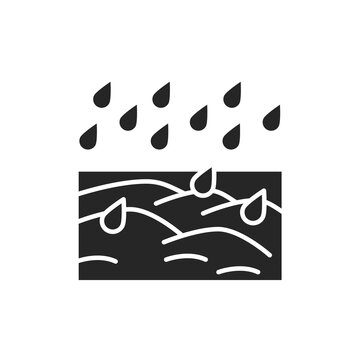recommend clip art: Watering soil color line icon. Pictogram for web page, mobile app, promo.