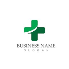 Fototapeta premium Health Medical Logo template vector