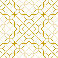 Fototapeta premium Art deco seamless pattern background.
