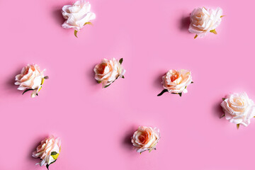 Pink flowers background for fabric design. Vintage nature illustration. Spring wedding invitation....