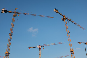 Construction urbaines grues