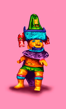 Cham&aacute;n colorful ceramic 