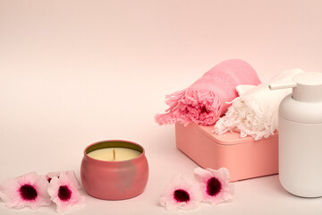 products for spa and relaxation with aromatherapy