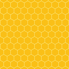 Abstract background design with honeycomb bee hive. Vector illustration.
