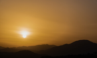 Spectacular photographs of sunsets in Molise