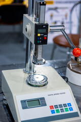 Spring tester machines are designed to perform high precision spring testing