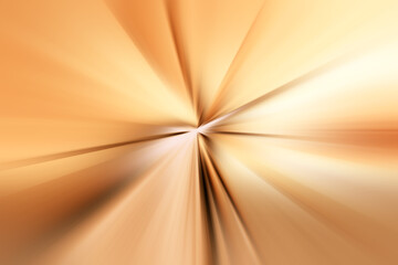 Abstract surface of radial zoom blur beige and brown tones. Set sail champagne. Color trends. Abstract beige background with radial, diverging, converging lines.