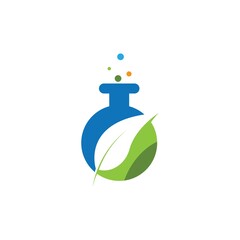 Lab logo vector. Lab logo template