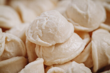 hand made apulian orecchiette shaped pasta