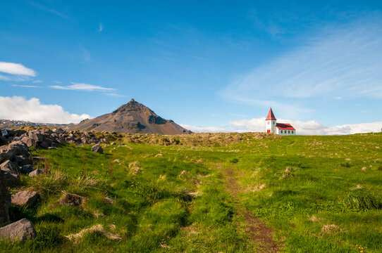 Hellnar p&eacute;ninsule du Sn&aelig;fellsnes en Islande.