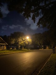 
colony at night
