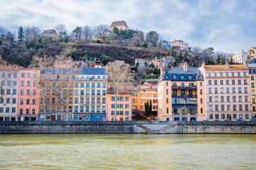 Quais de Saône à Lyon Saint Georges