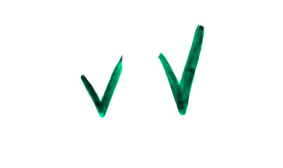 icon checkmark sign symbol isolated on white background © photolink