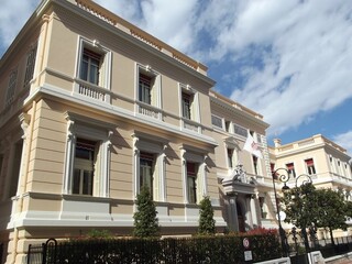 Fototapeta na wymiar building in the government district of Monaco