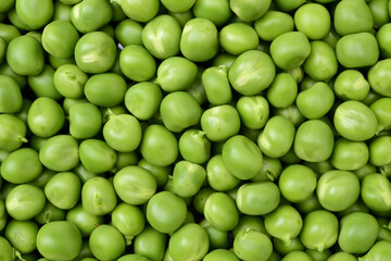 green peas background