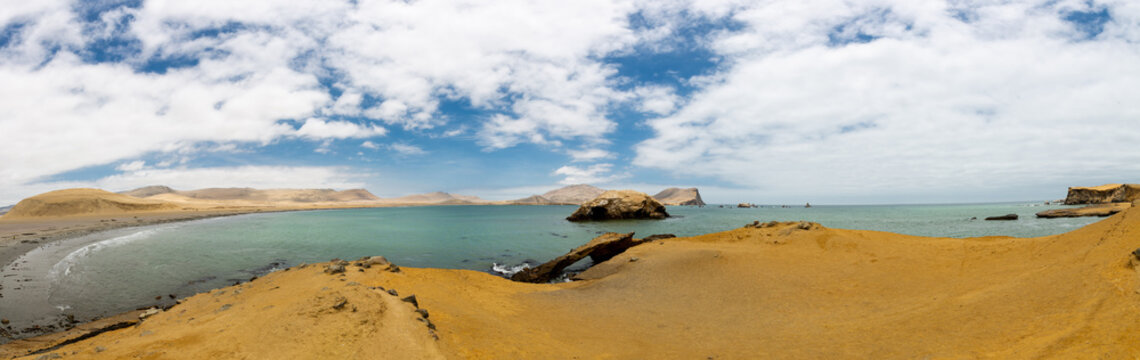 reserva de paracas playa islotes 