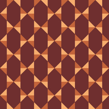 Simple abstract seamless pattern - decorative accent for any surfaces.