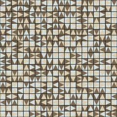 Abstract Geometric Pattern generative computational art illustration