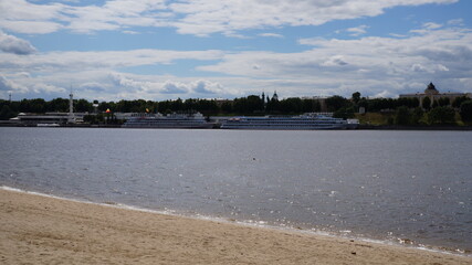Naklejka premium view of the city Yaroslavl