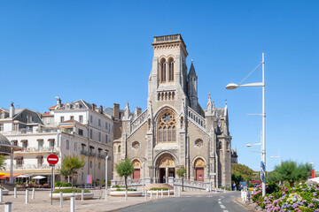 Sainte-Eugenie Church in Biarritz, France