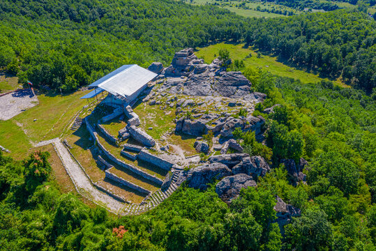 Thracian sanctuary near Bulgarian village Tatul