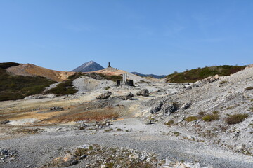 恐山の岩