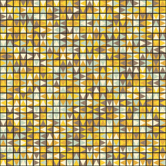 Fototapeta premium Abstract Geometric Pattern generative computational art illustration