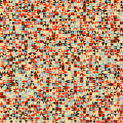 Abstract Geometric Pattern generative computational art illustration