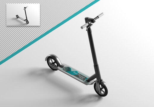 Mockup of a Scooter