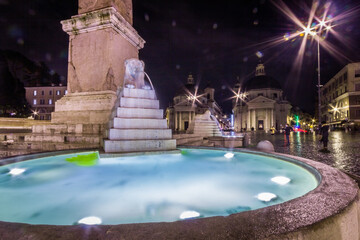 Long exposure: Piazza del Popolo