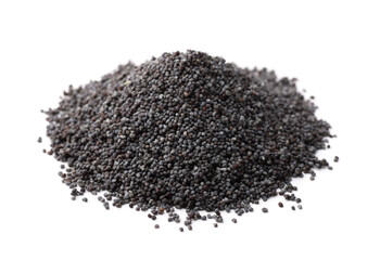 Pile of dry poppy seeds