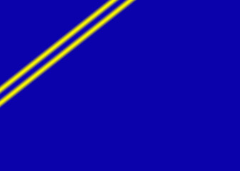 Yellow stripes on a blue background