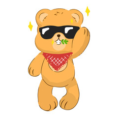bear with glasses
