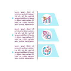 Energy efficiency optimization concept icon with text. Climate change. Environmental responsibility. PPT page vector template. Brochure, magazine, booklet design element with linear illustrations