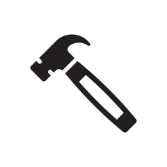 Hammer tool icon sign symbol	