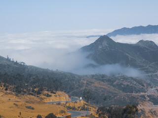 Elabered, Eritrea - January 15, 2021: Travelling around the vilages near Asmara and Massawa. An...
