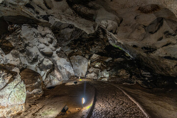 Magura cave located near Belogradchik in Bulgaria